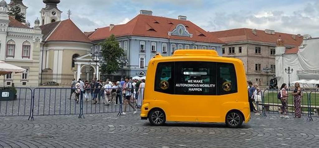 Economica.net - Grupul Continental a prezentat o mașină complet autonomă la Timișoara