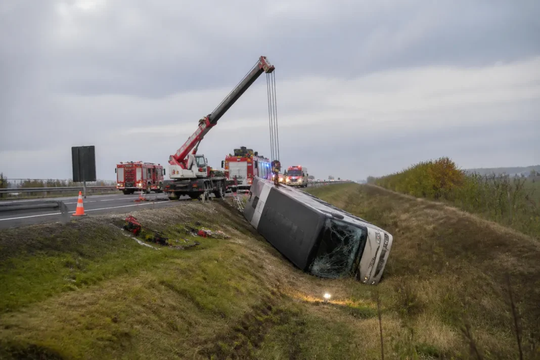 Accident grav pe autostrada M3 din Ungaria