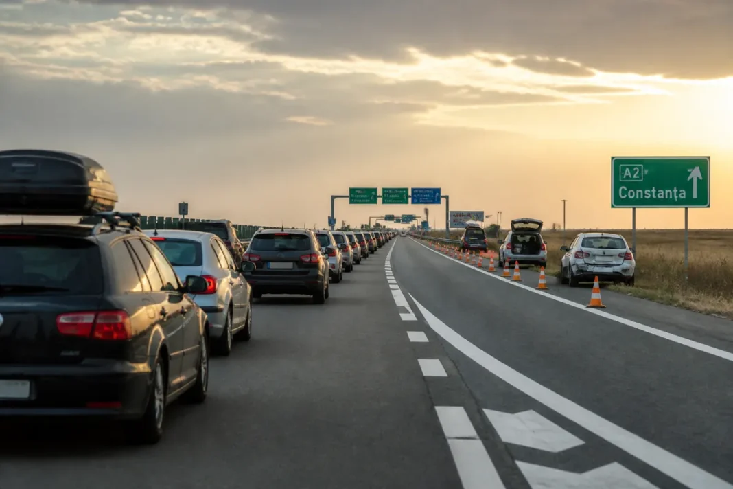 Carambol pe Autostrada Soarelui