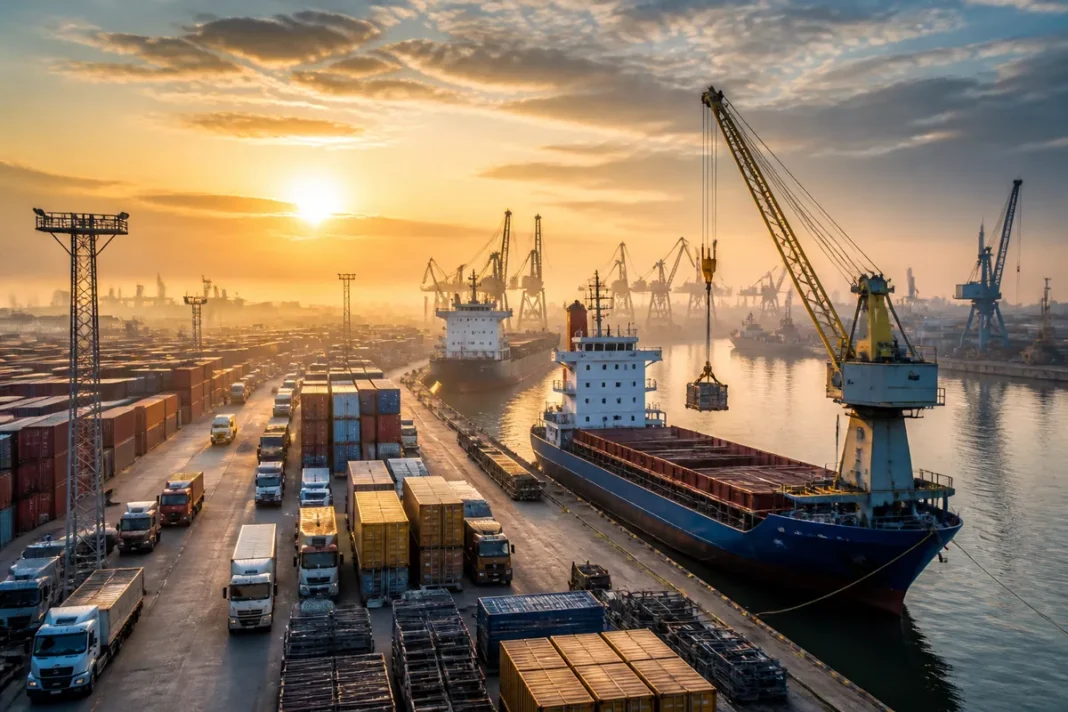 Deficitul comercial al României a scăzut cu 2% în primul semestru din 2026