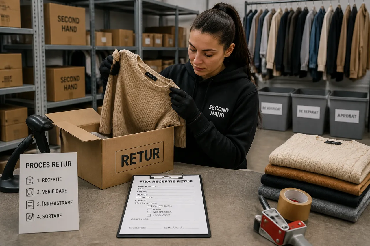 gestionarea retururilor la produse second hand
