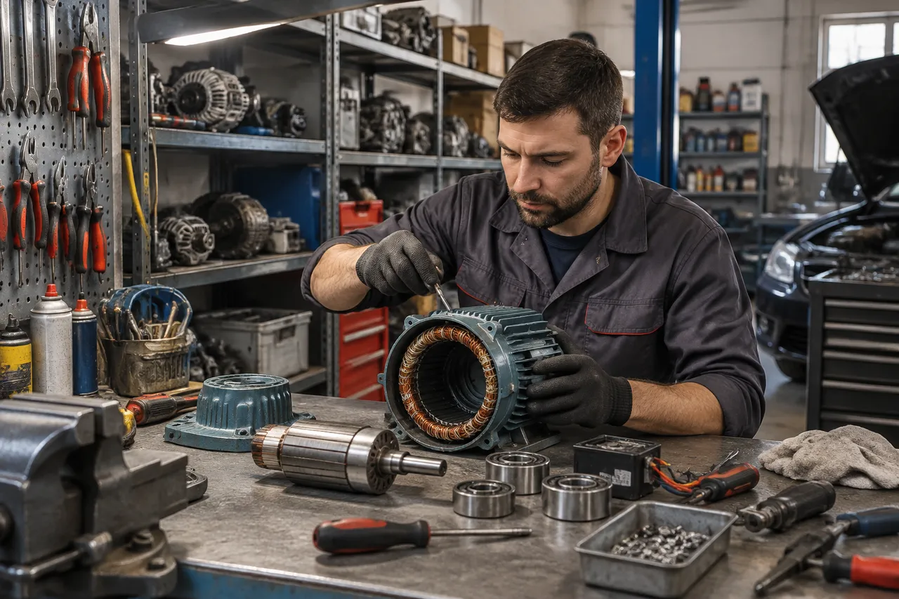 atelier de reparații și recondiționare produse uzate
