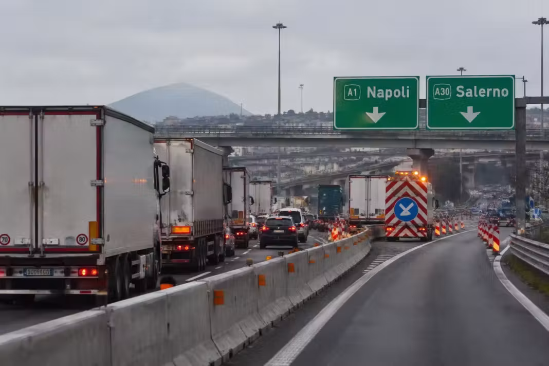 Proteste ale transportatorilor în Italia
