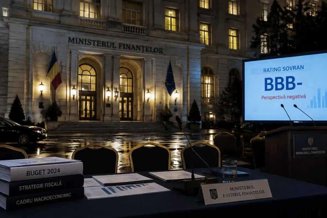 S&P păstrează România la BBB-, dar avertismentul pentru finanțe rămâne activ