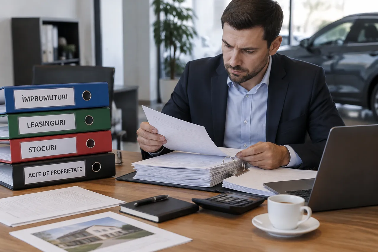 verificarea datoriilor și activelor unei firme cumpărate